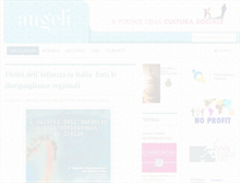 Tablet Screenshot of angelipress.com